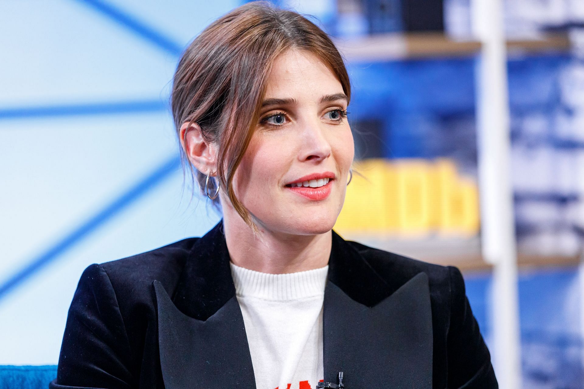 Cobie Smulders Visits The IMDb Show - Source: Getty